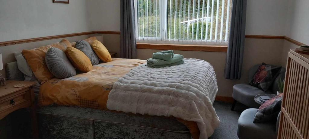 Postel nebo postele na pokoji v ubytování Don Muir Guesthouse