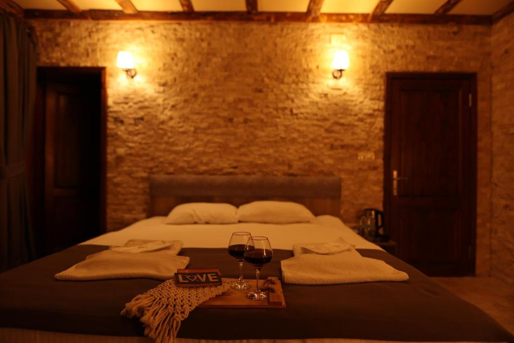 Postel nebo postele na pokoji v ubytování Calina Capadocia