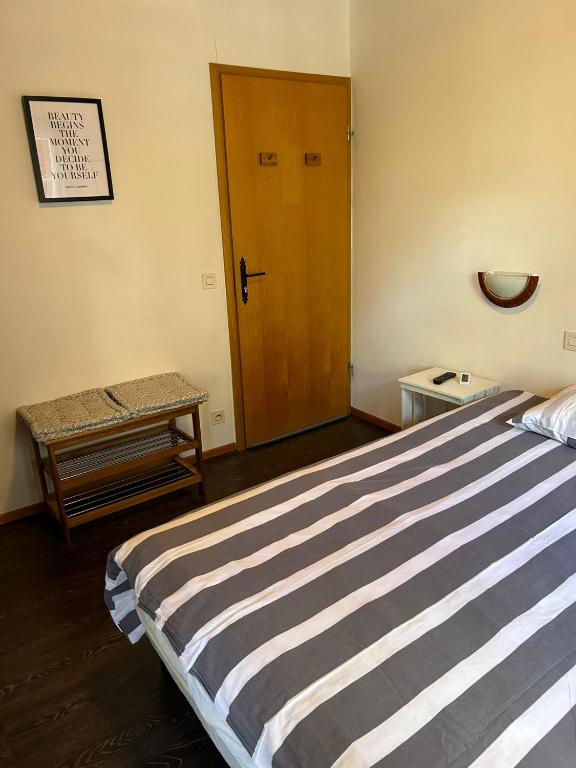 Postel nebo postele na pokoji v ubytování Chambres d'Hôtes Le Felseneck
