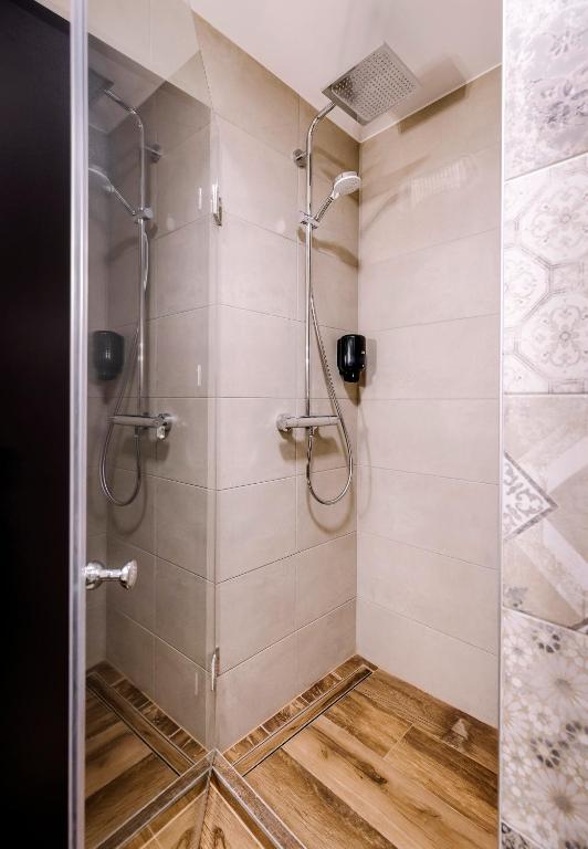 Kúpeľňa v ubytovaní Amadé Apartmanok 2