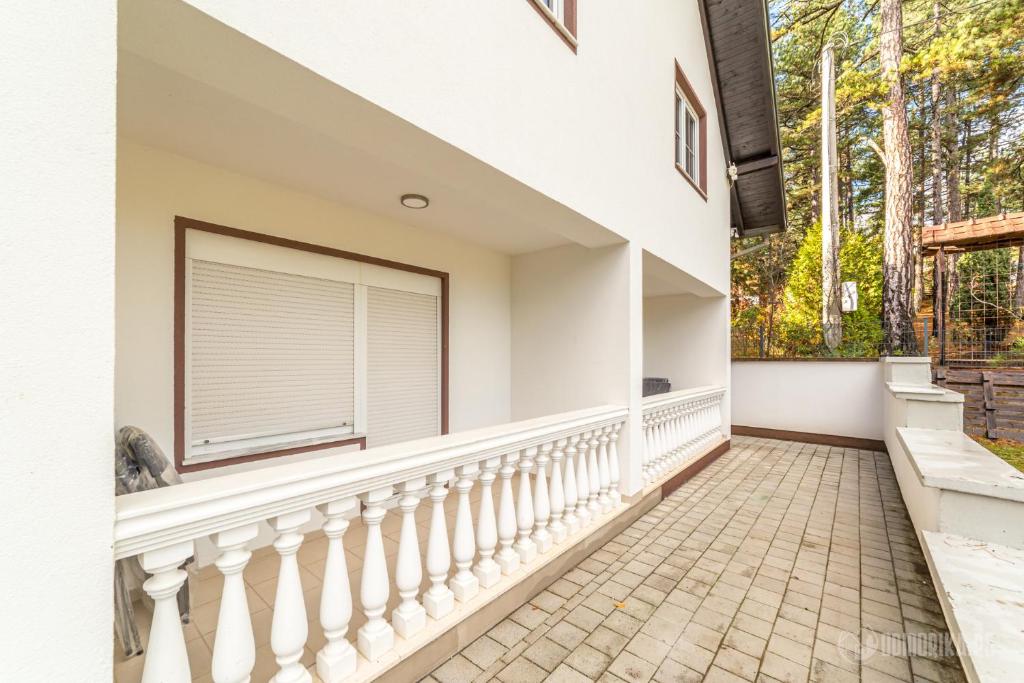 Balkón nebo terasa v ubytování GREEN ViEW APARTMENTS
