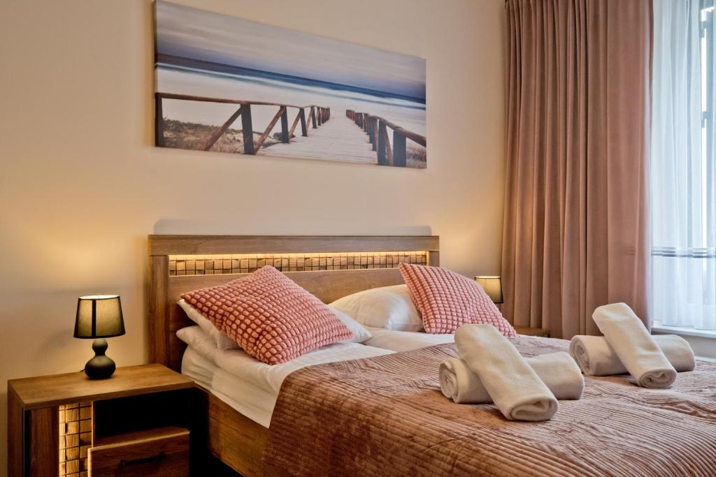Apartament Orlando w Porto Łeba 350m od morza - Apartamento De Um Quarto