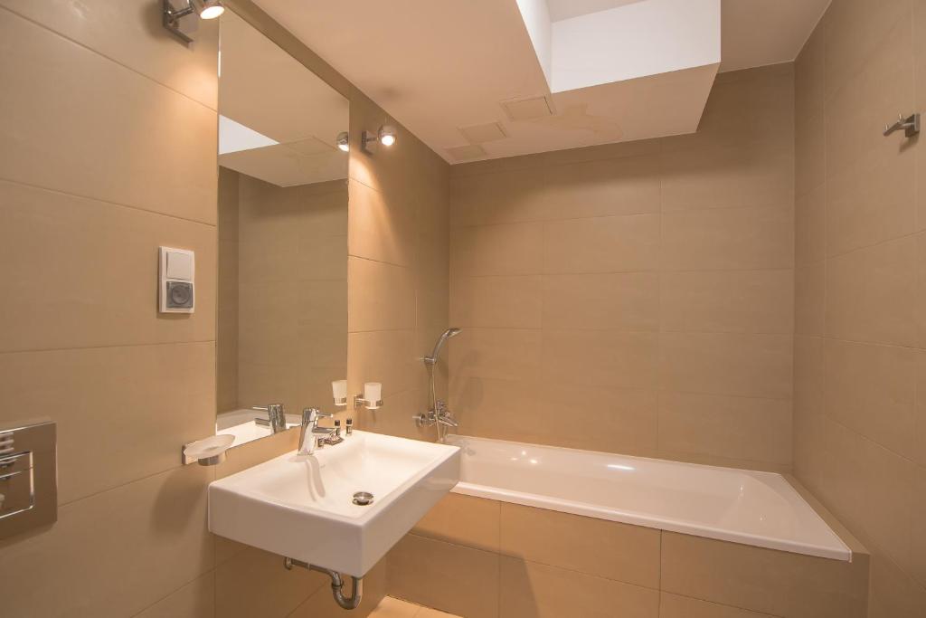 Koupelna v ubytování Apartview Bukowa II by Rent like home