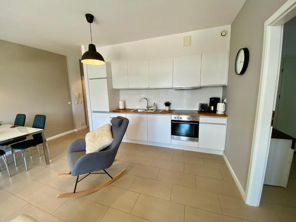 Kuchyň nebo kuchyňský kout v ubytování Apartview Bukowa II by Rent like home