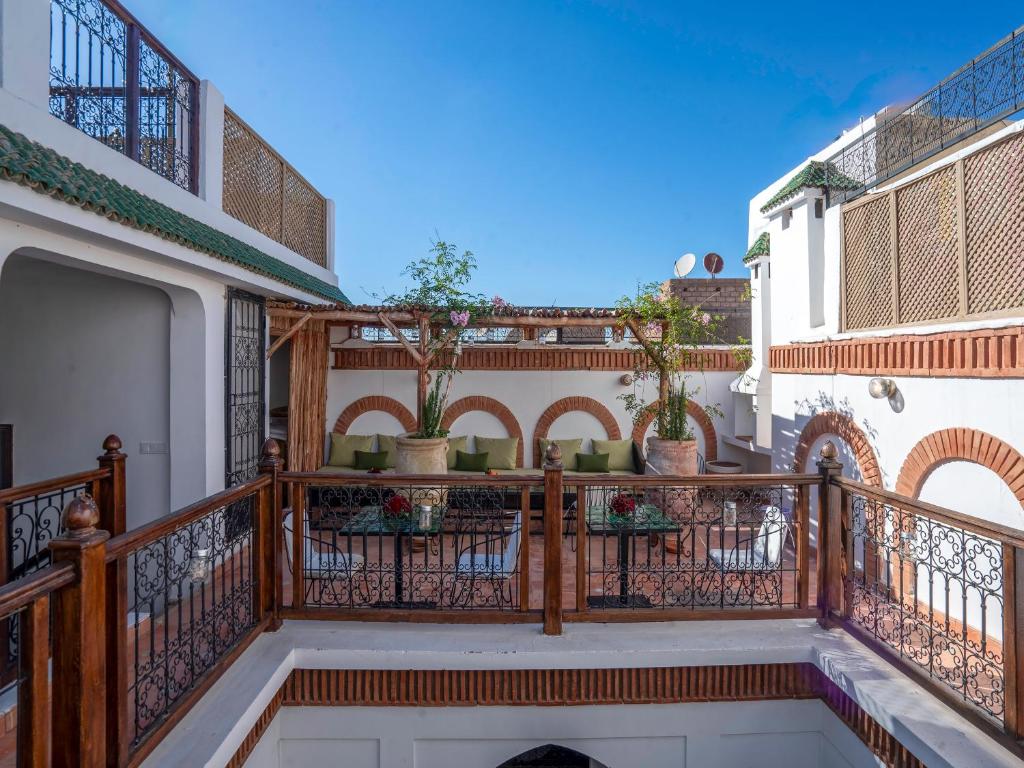 Balkón nebo terasa v ubytování Kilimini Riad & SPA