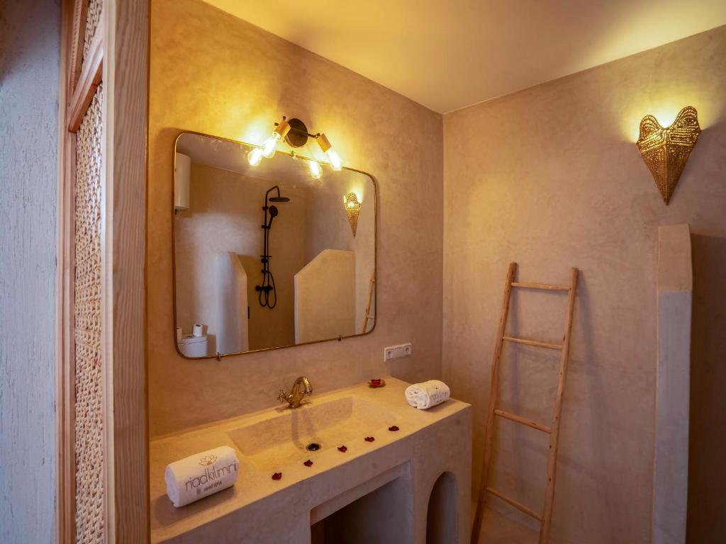Koupelna v ubytování Kilimini Riad & SPA