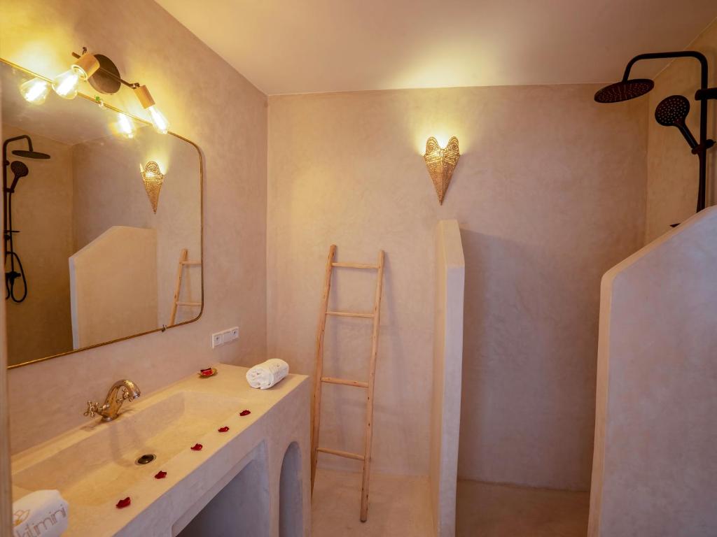 Koupelna v ubytování Kilimini Riad & SPA