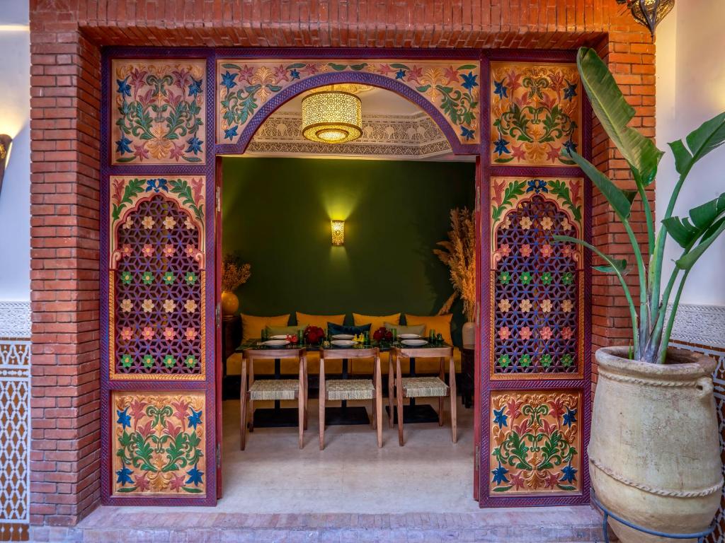 Restaurace v ubytování Kilimini Riad & SPA