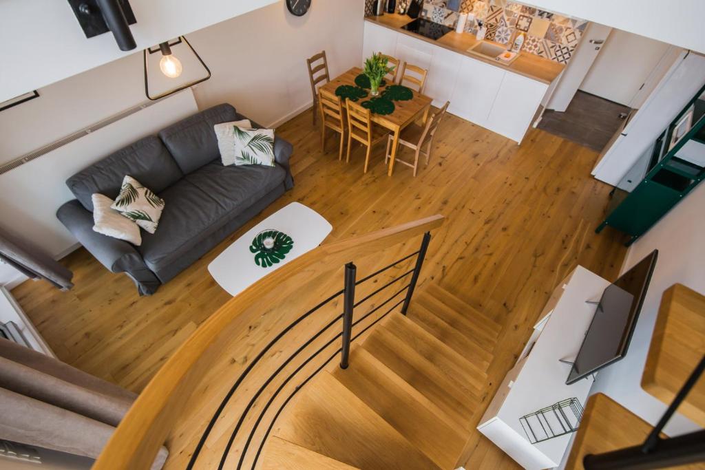Posezení v ubytování Apartview Bukowa II by Rent like home
