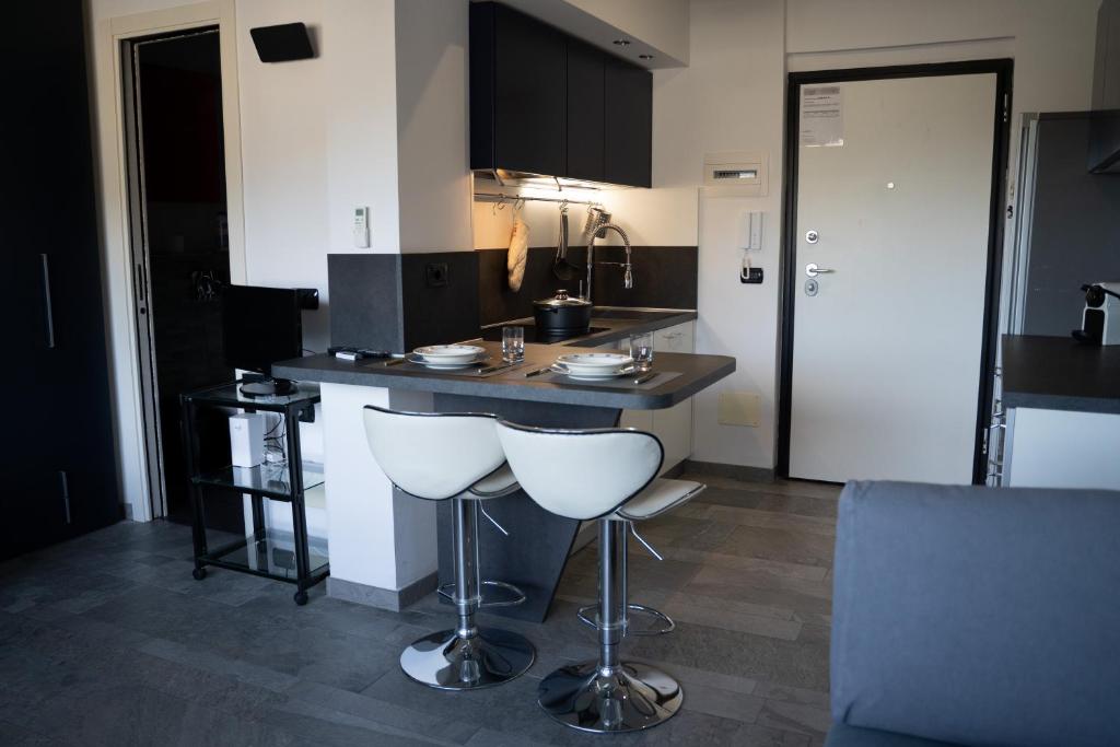 A kitchen or kitchenette at Eurotel 505