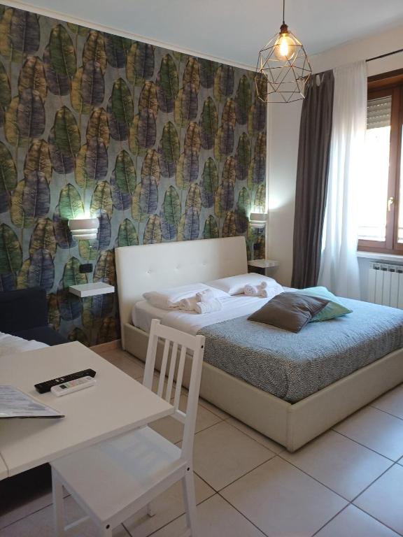 Postel nebo postele na pokoji v ubytování B&B 30 mt dal Duomo