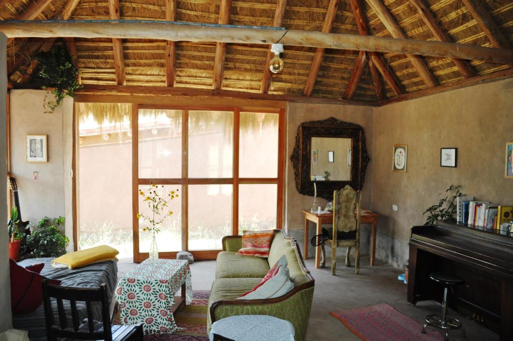 Posezení v ubytování Pampachayoq - Mountain retreat