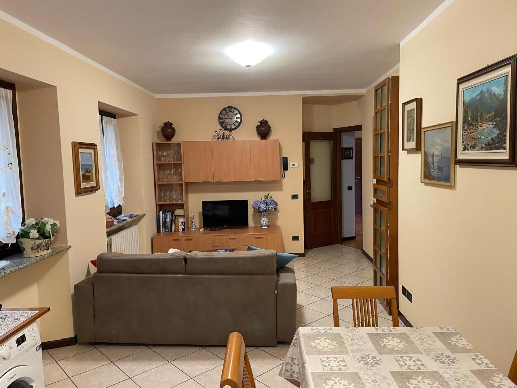 Kuchyň nebo kuchyňský kout v ubytování Casa vacanze da Carla