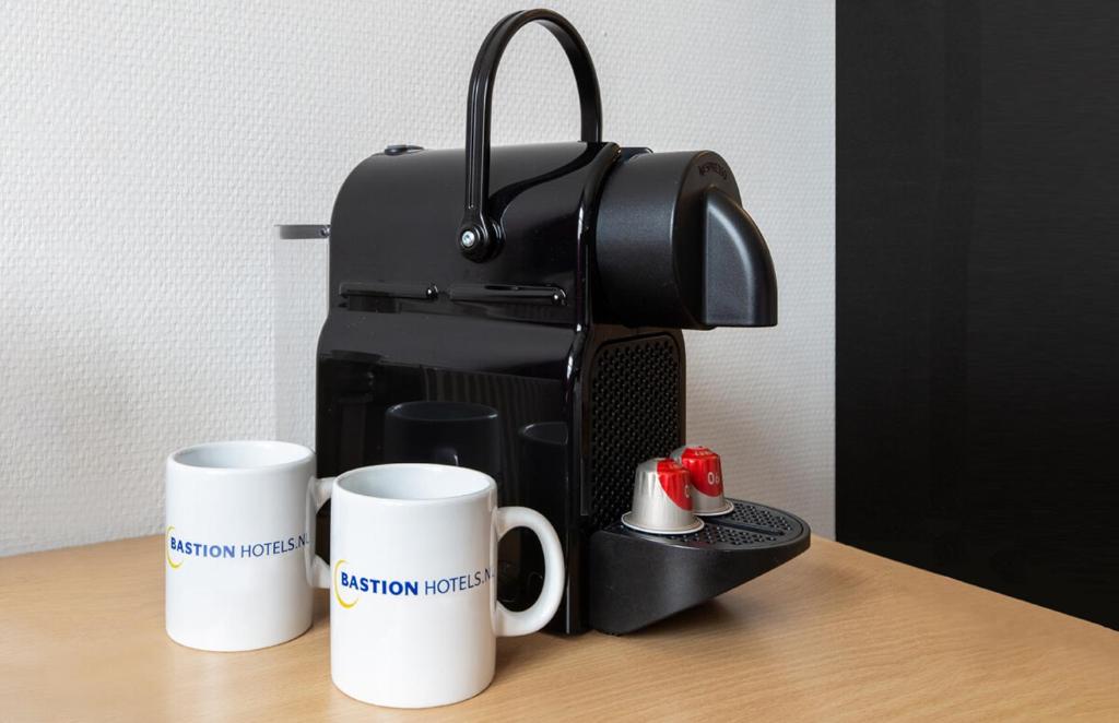 Set per la preparazione di tè e caffè presso Bastion Hotel Brielle - Europoort