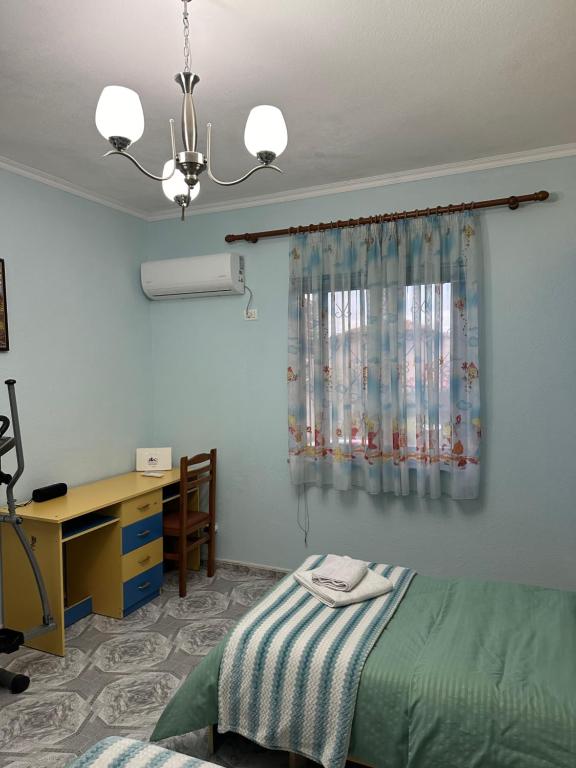 Postel nebo postele na pokoji v ubytování Kallmet Villa