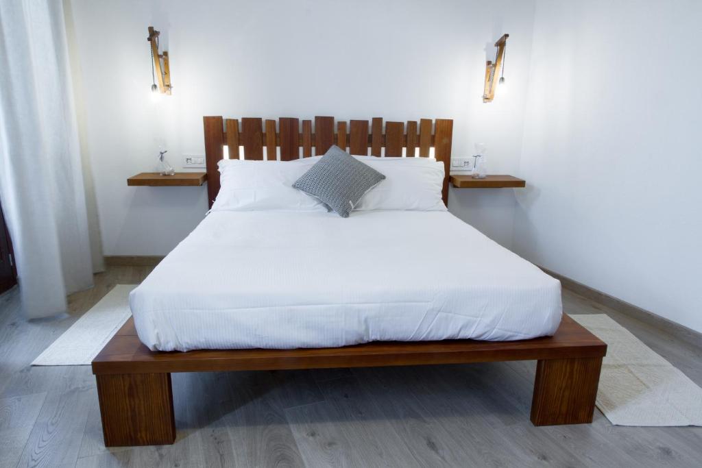 Postel nebo postele na pokoji v ubytování Art Guest House