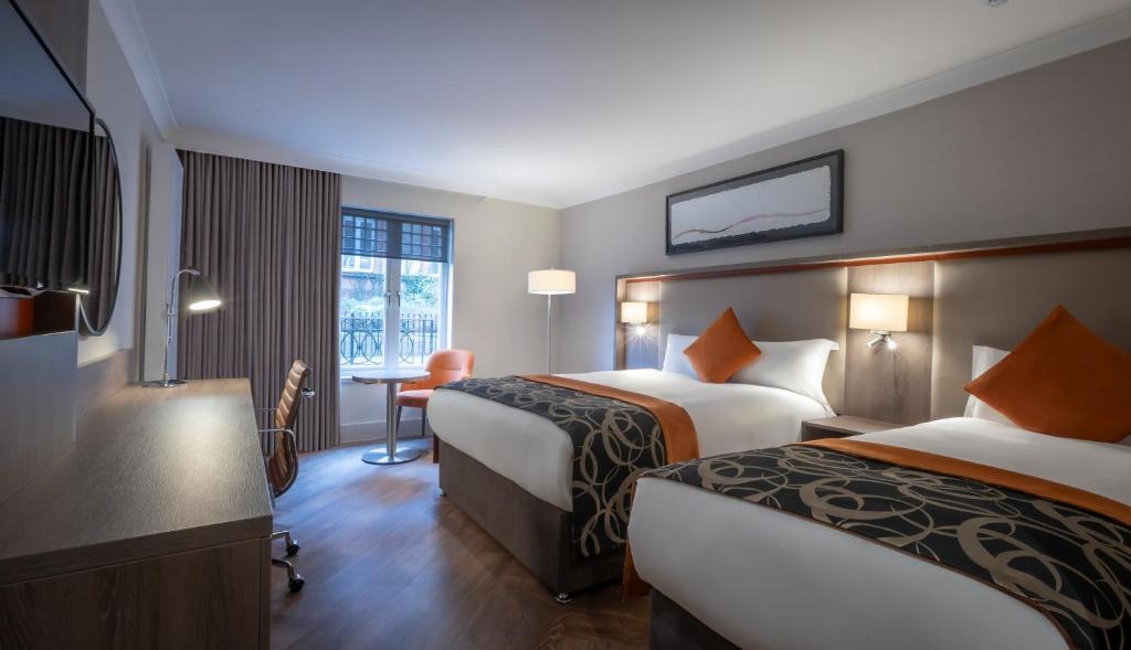 Postel nebo postele na pokoji v ubytování Clayton Hotel Ballsbridge