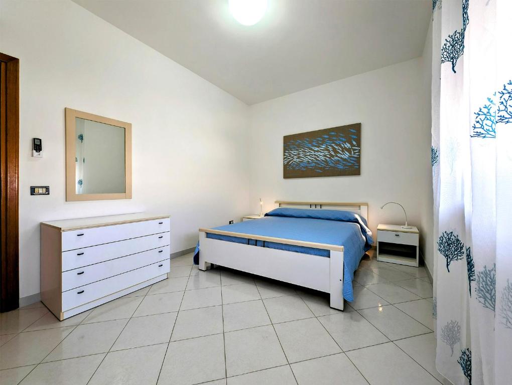 Posteľ alebo postele v izbe v ubytovaní Oikia Vacanze Otranto Teto
