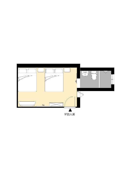 Půdorys ubytování Sommer 19 B&B