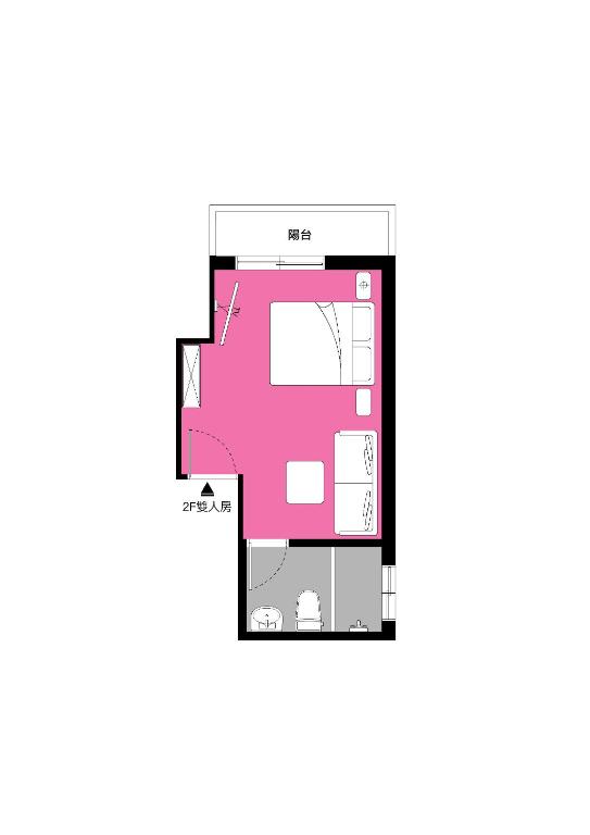 Půdorys ubytování Sommer 19 B&B