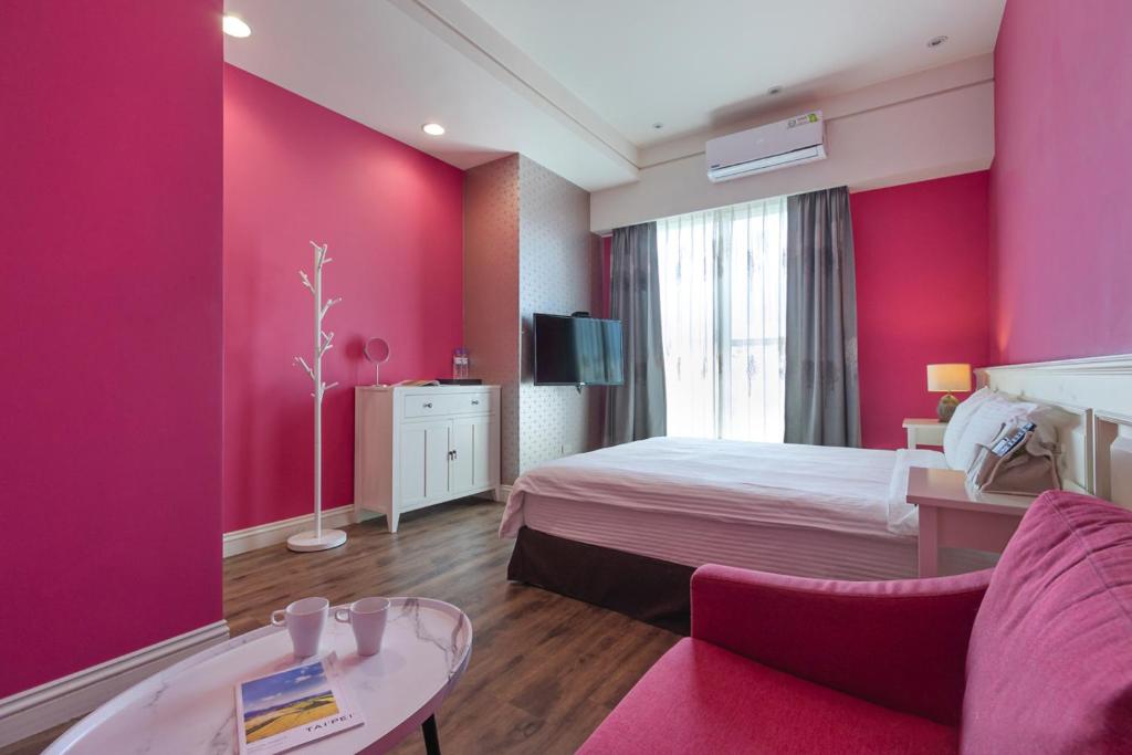 TV a/nebo společenská místnost v ubytování Sommer 19 B&B