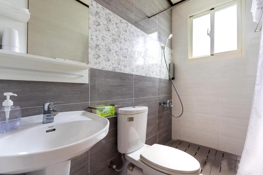 Koupelna v ubytování Sommer 19 B&B