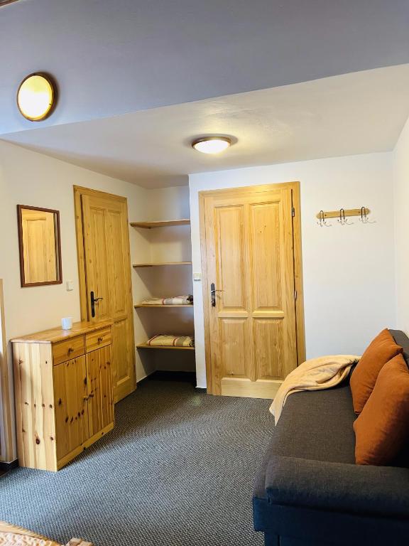 Posezení v ubytování Apartmány u Pilota