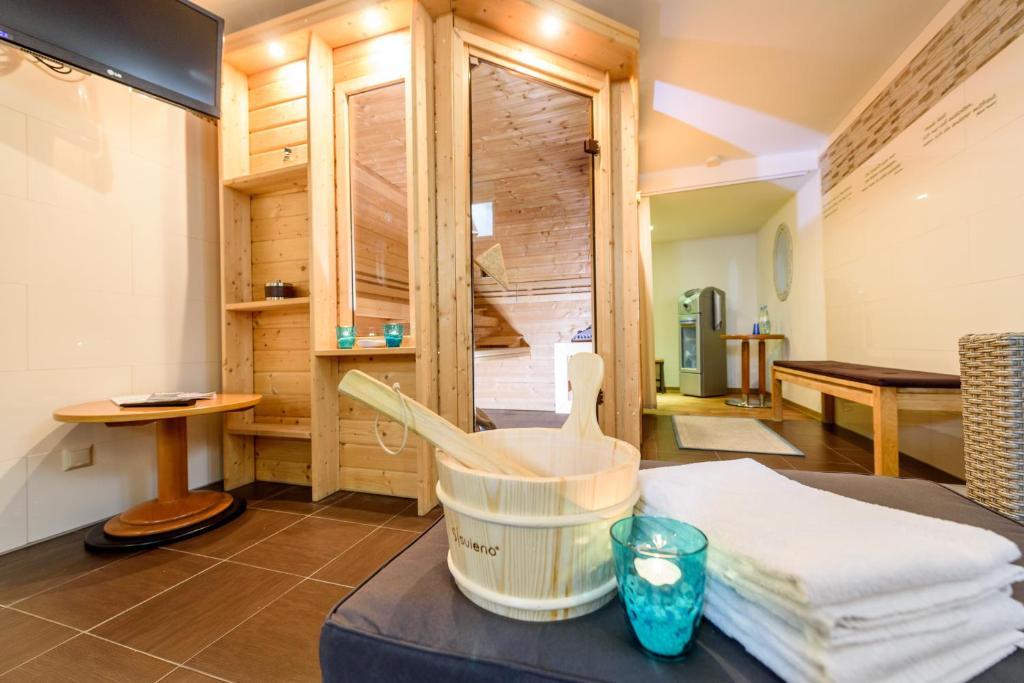 Koupelna v ubytování Residenz Hotel Leipzig