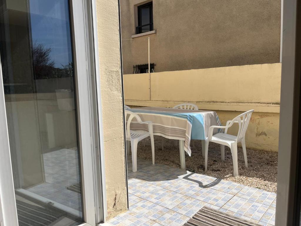 Balkón alebo terasa v ubytovaní Barcarès Beach Rental