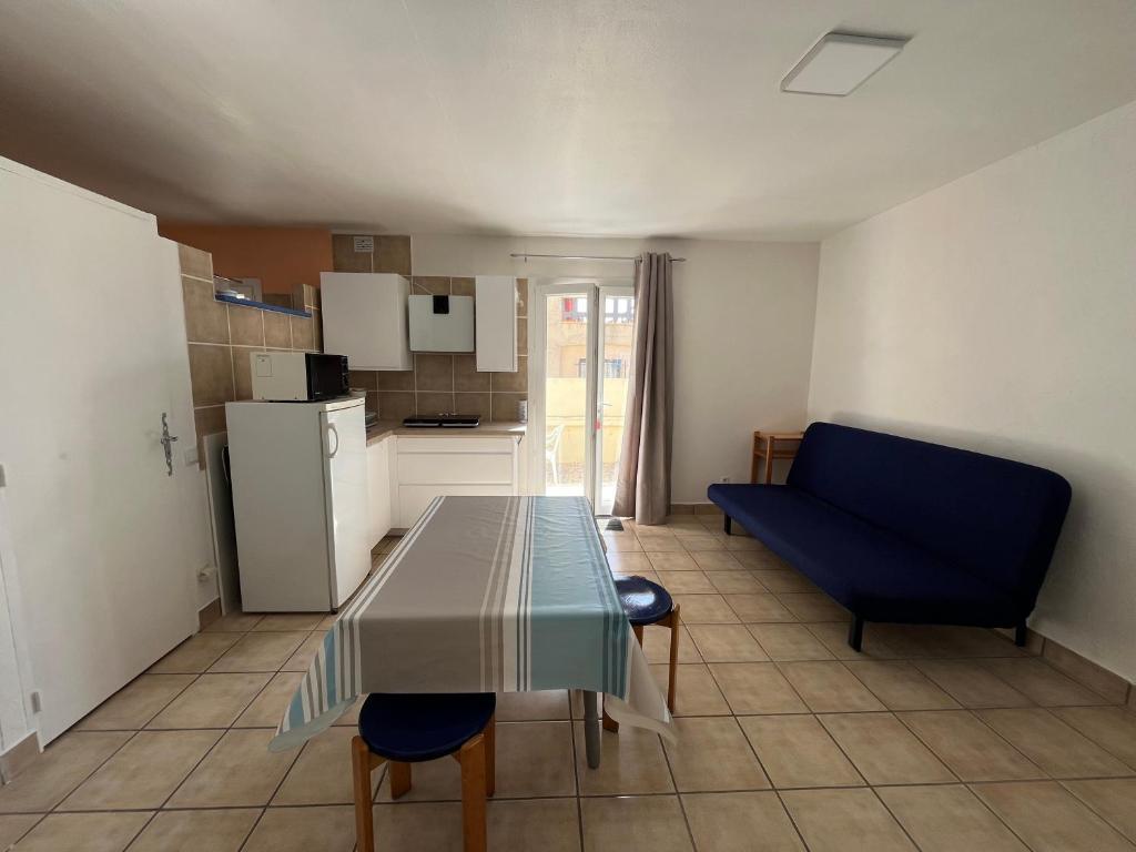 Kuchyňa alebo kuchynka v ubytovaní Barcarès Beach Rental
