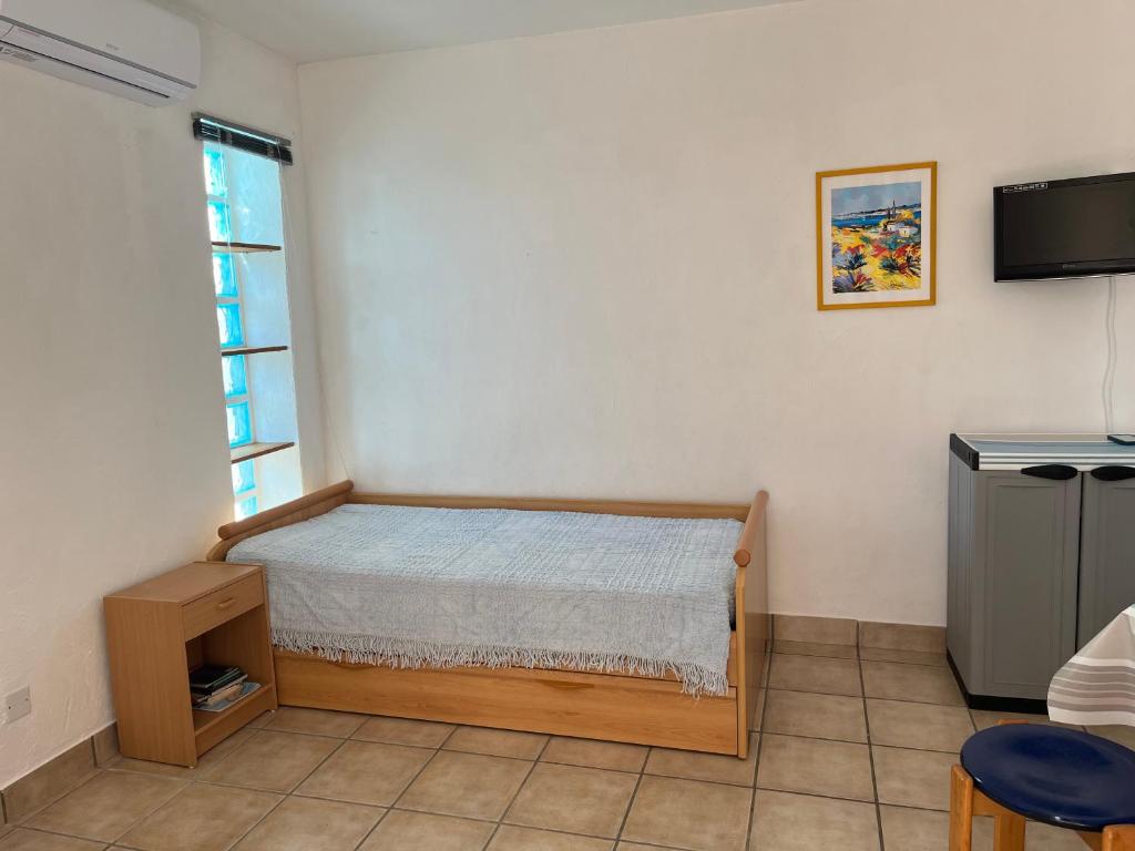 Posteľ alebo postele v izbe v ubytovaní Barcarès Beach Rental
