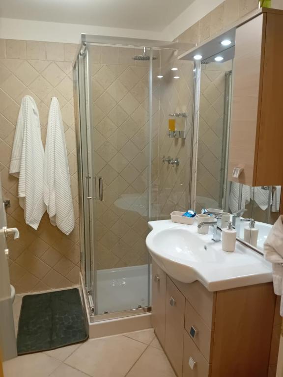 Koupelna v ubytování HOUSE MAGIE 2 e 3