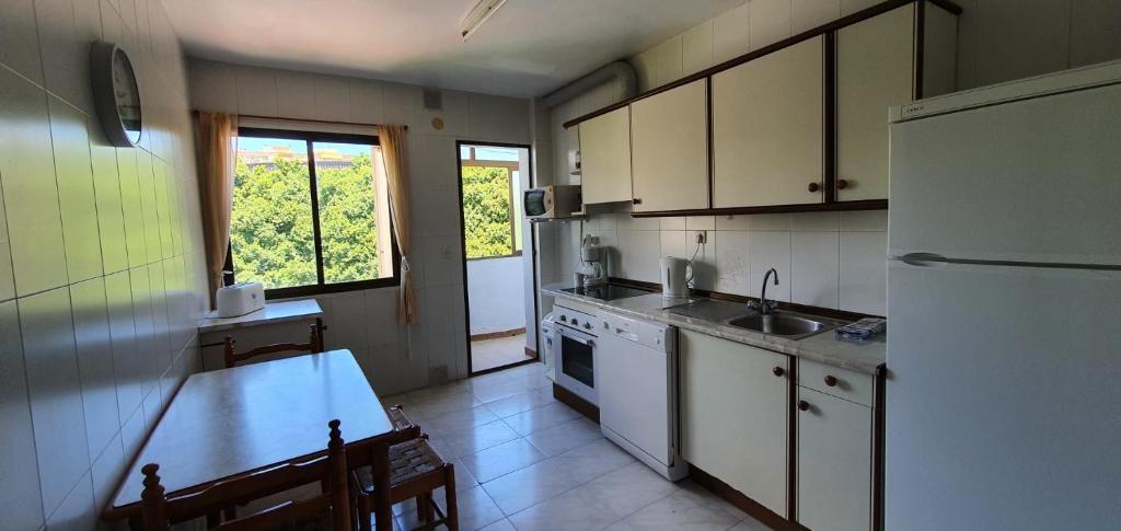 A kitchen or kitchenette at Complejo Vallsun