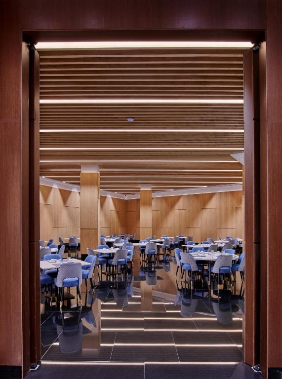 Restaurace v ubytování Hotel MyPalace León
