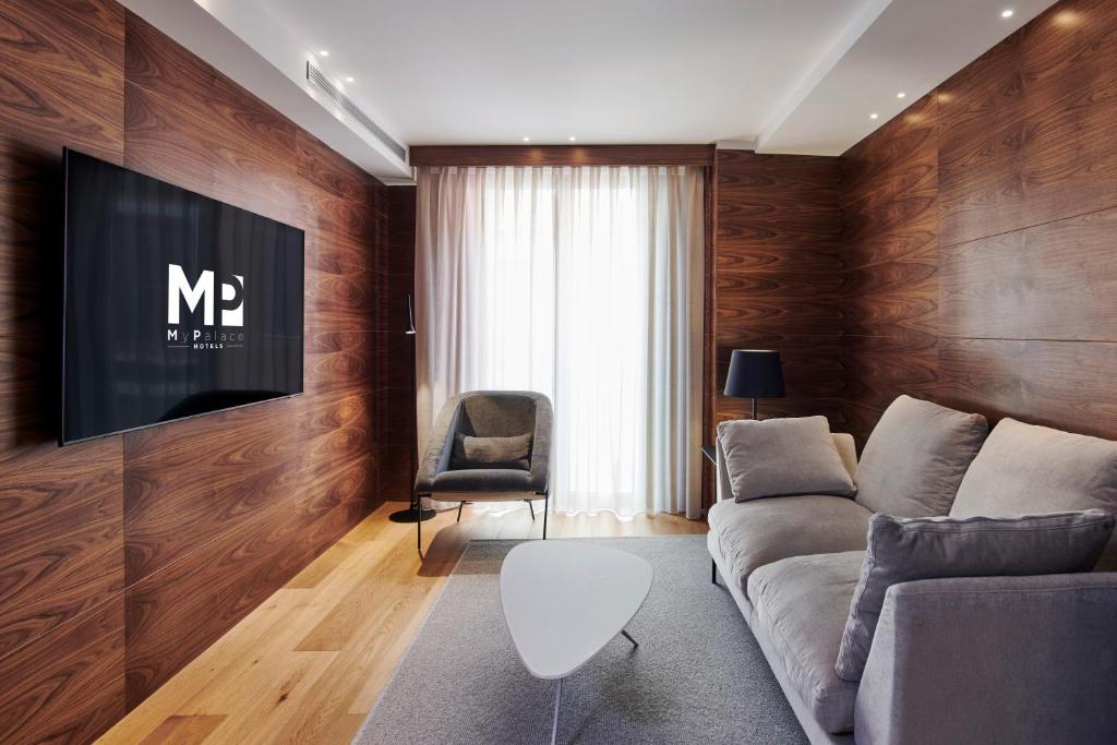 Posezení v ubytování Hotel MyPalace León