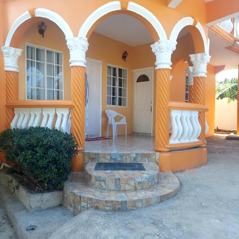 Budova, kde se bed and breakfast nachází