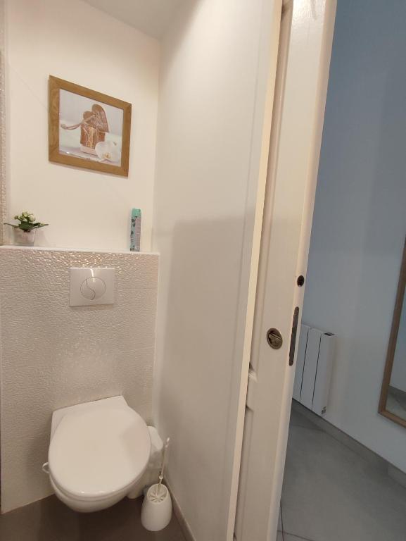 Koupelna v ubytování Studio Beauvais