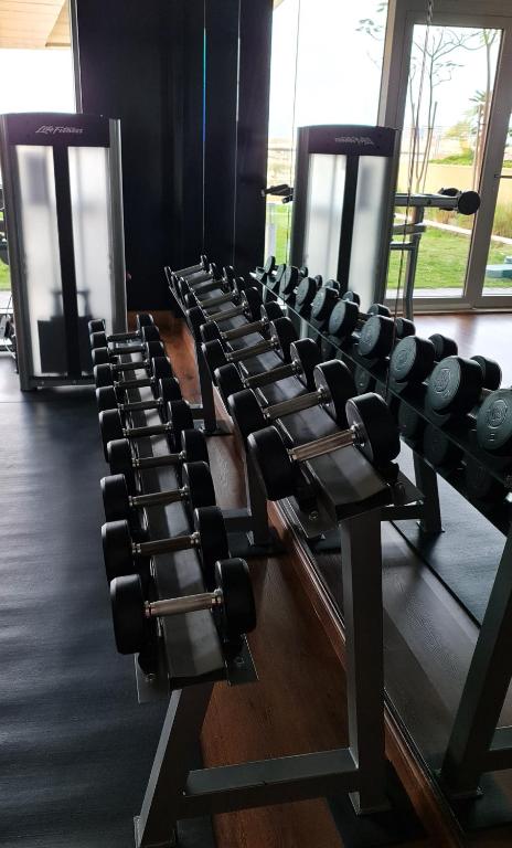 Fitness centrum a/nebo fitness zařízení v ubytování Beachfront Home with Sea View - 2BR, 134m2