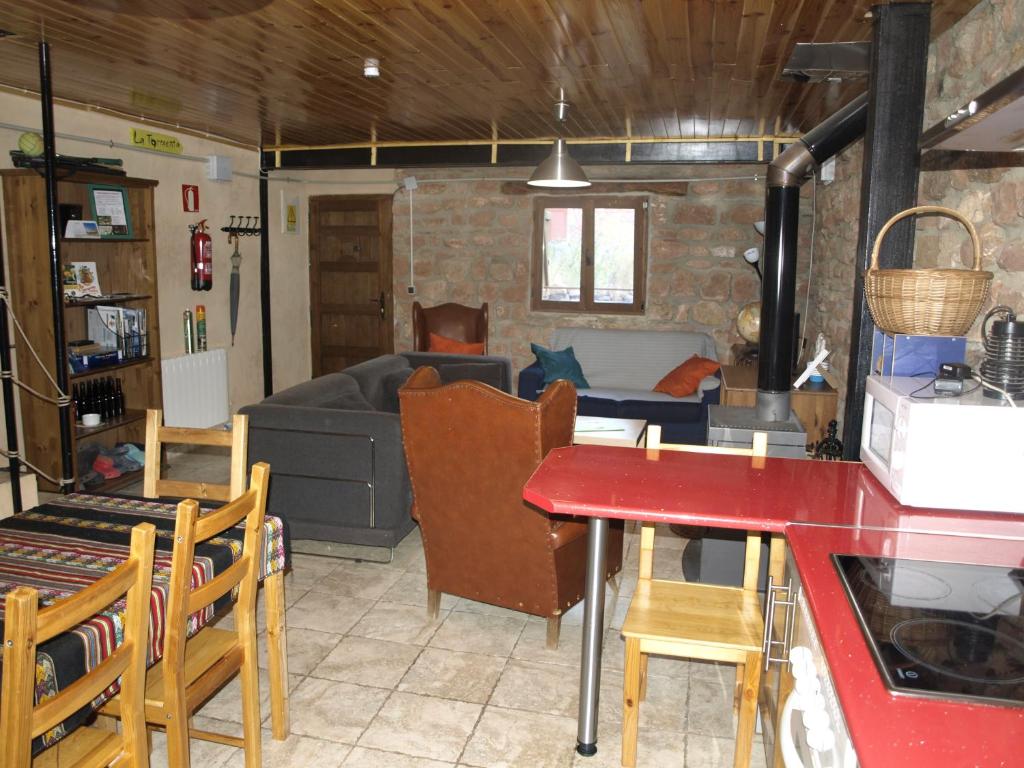 Posedenie v ubytovaní Casa Rural La Tormenta