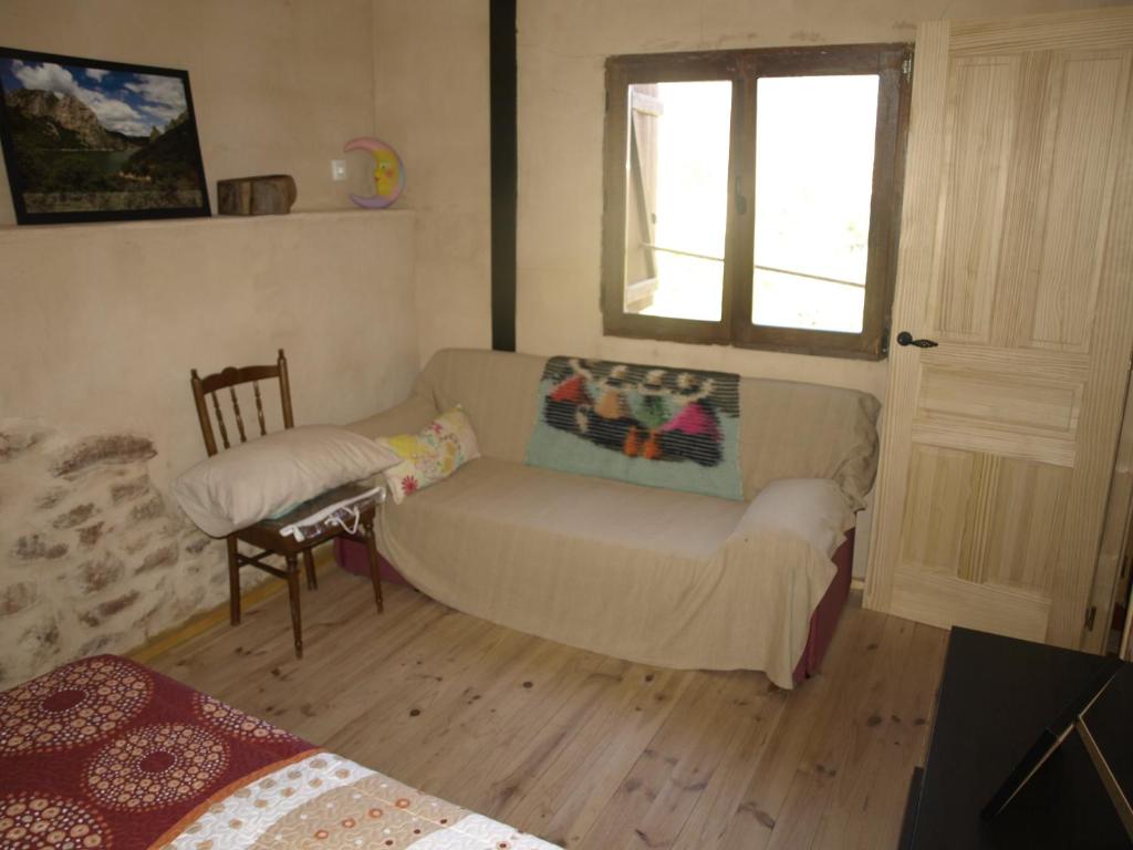 Posteľ alebo postele v izbe v ubytovaní Casa Rural La Tormenta