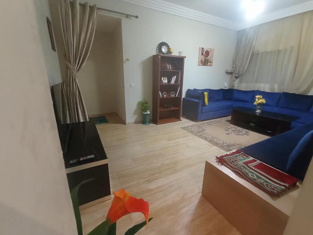 Χώρος καθιστικού στο Bel Appart meublé