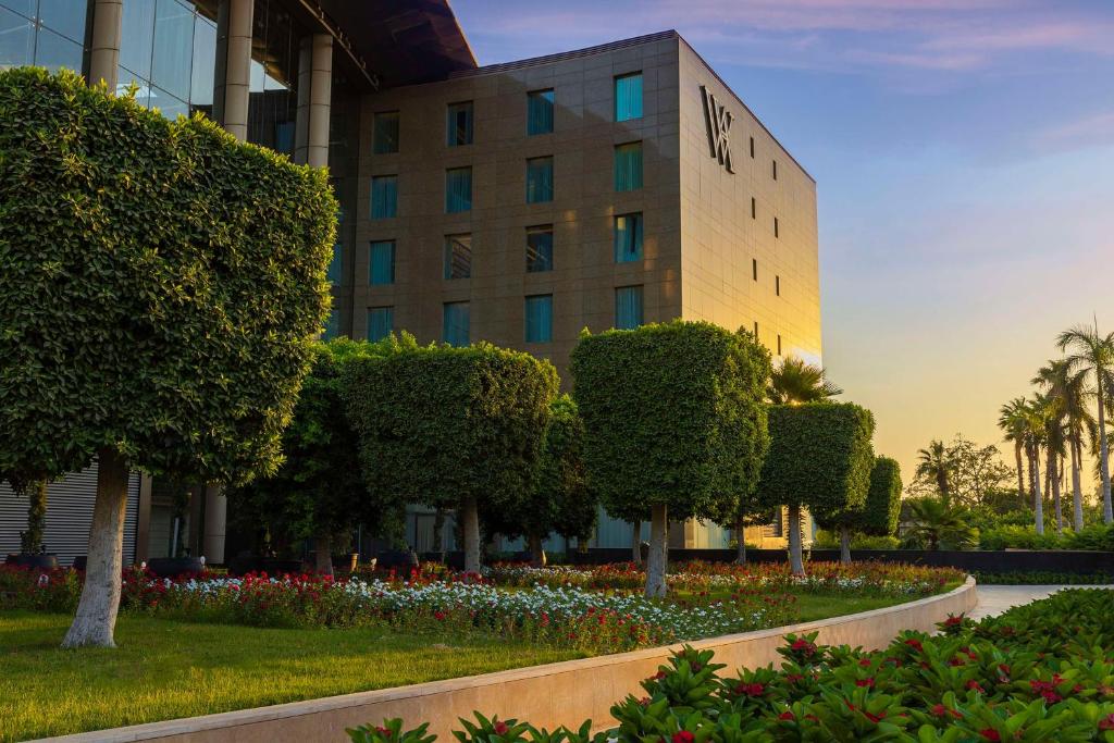 Zahrada ubytování Waldorf Astoria Cairo Heliopolis