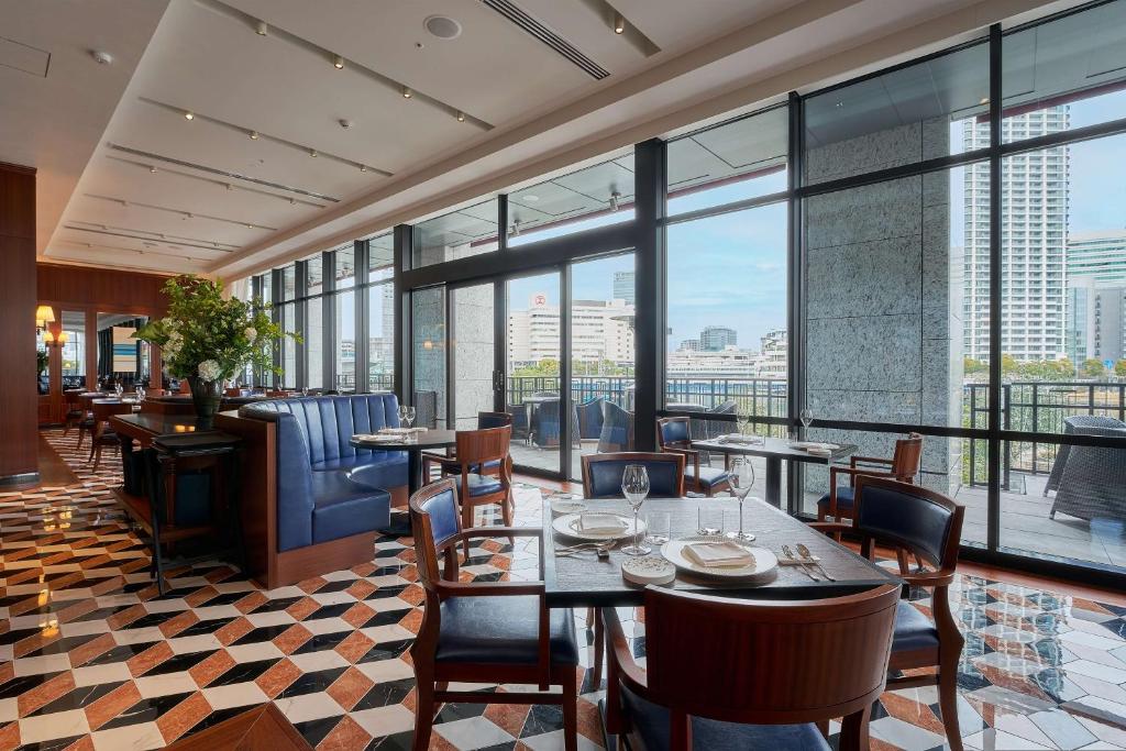 Posezení v ubytování Hilton Yokohama