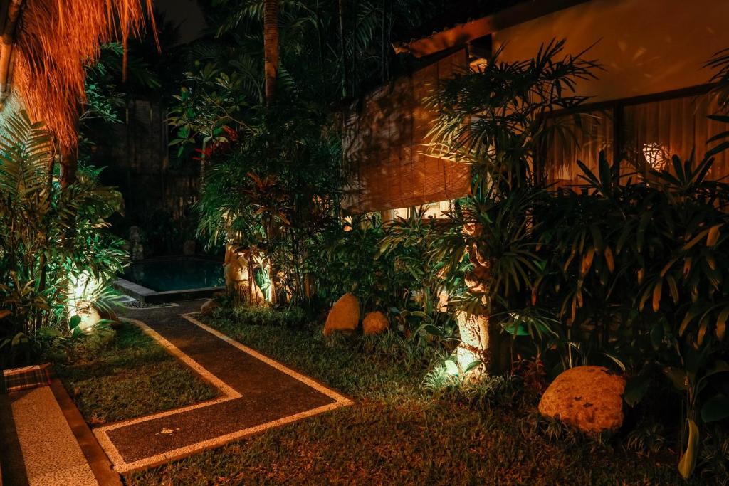 Zahrada ubytování Way Ubud by Prasi