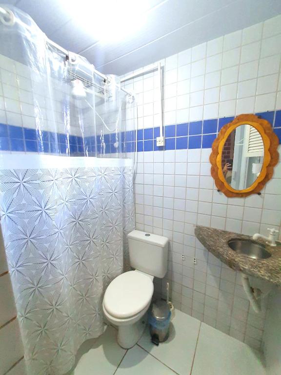 Koupelna v ubytování Casa de Temporada das Mangueiras