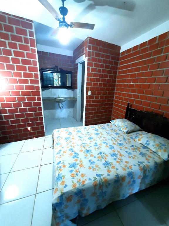 Casa de Temporada das Mangueiras - Suite Avec Balcon