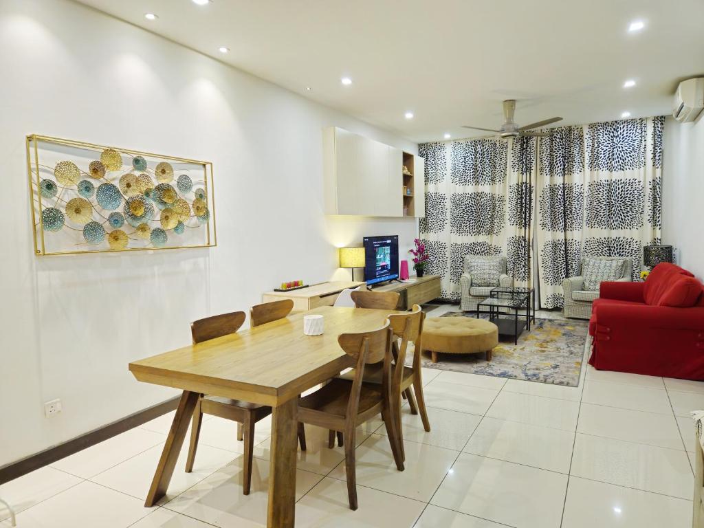 Μια τηλεόραση ή/και κέντρο ψυχαγωγίας στο Blue Sky Apartment