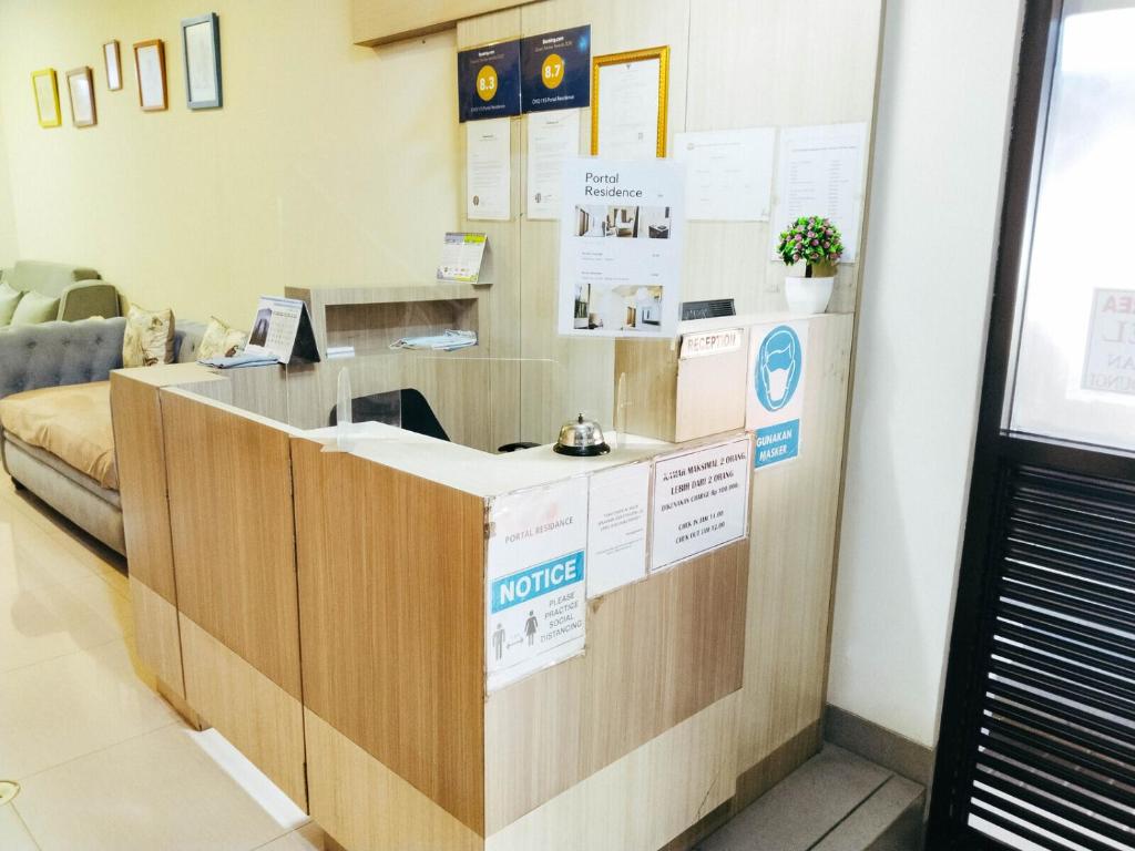Vstupní hala nebo recepce v ubytování Portal Residence