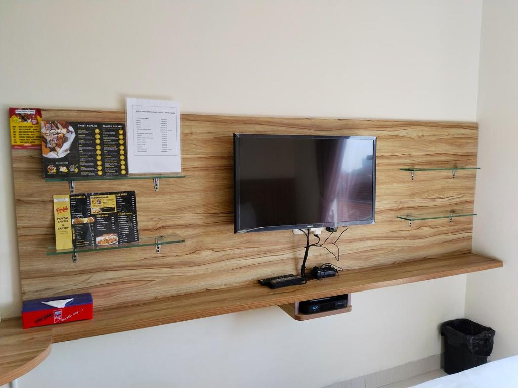 TV a/nebo společenská místnost v ubytování Portal Residence