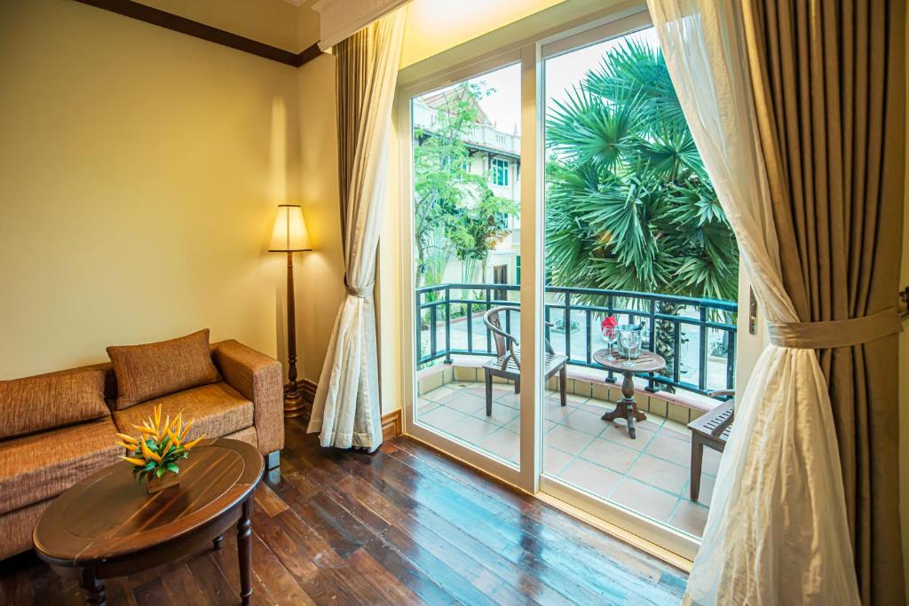 Balkón nebo terasa v ubytování Sokha Siem Reap Resort & Convention Center